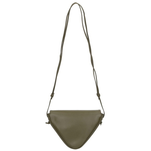Celine Bag Khaki Triangle Shoulder Leather Green - Picture 1 of 5